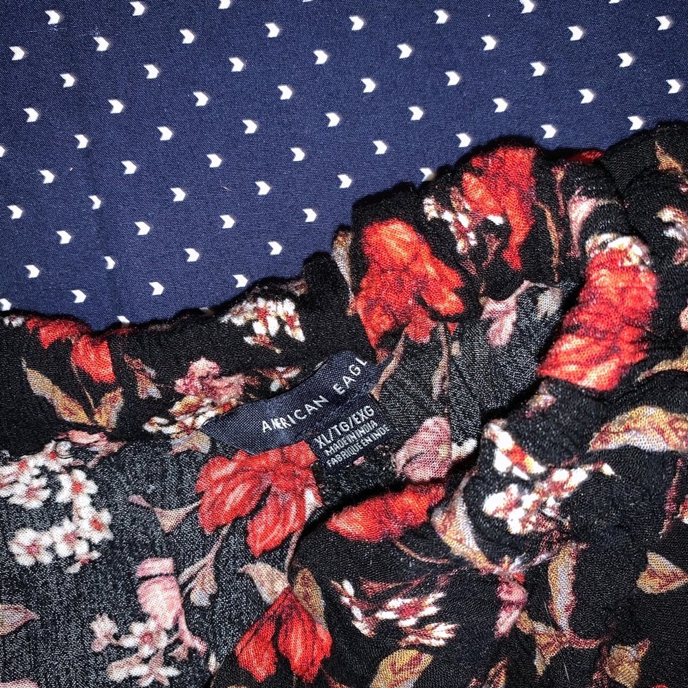 Matching skirt and crop top set